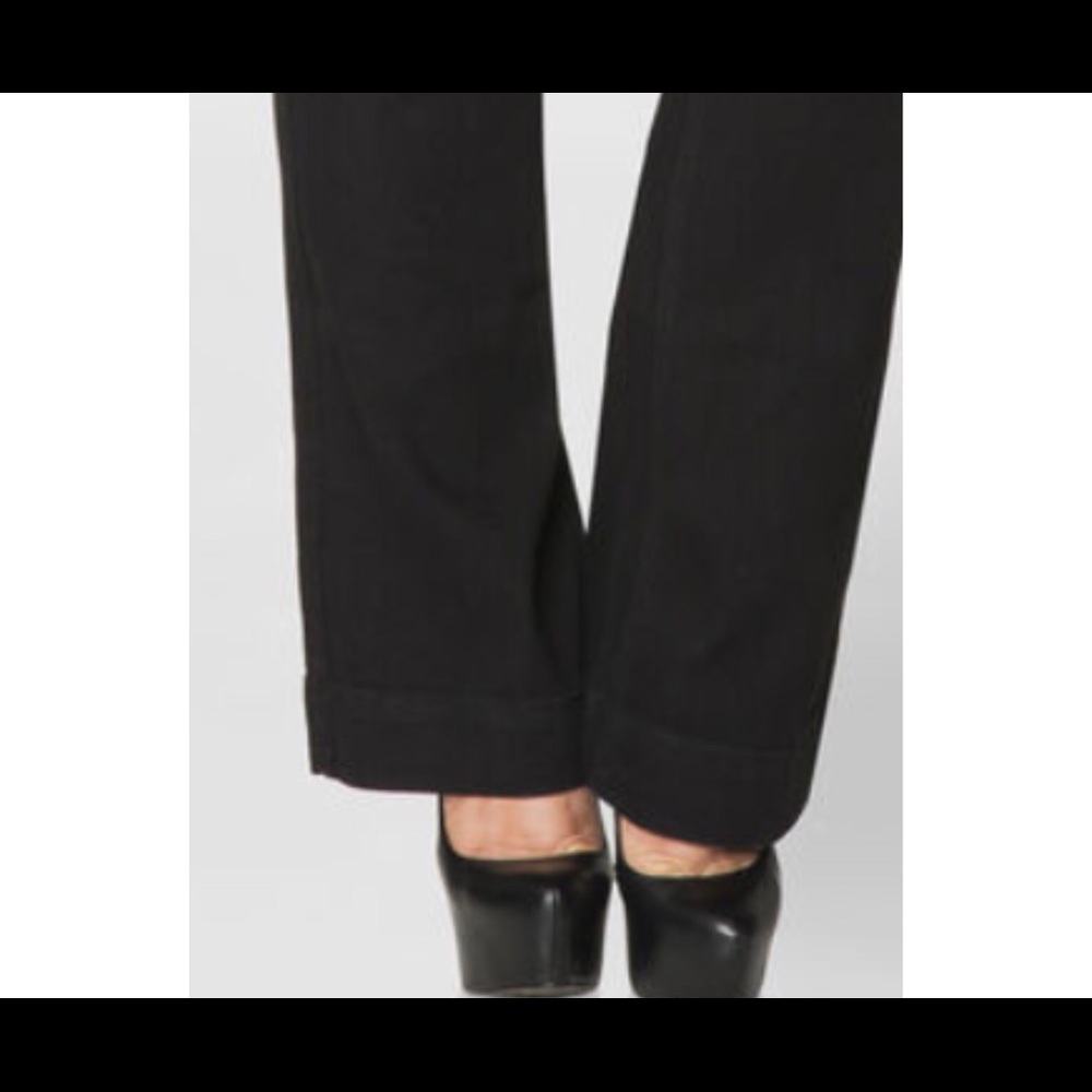 Ashley Stewart sz 26 average black jeans bootcut - Picture 4 of 8